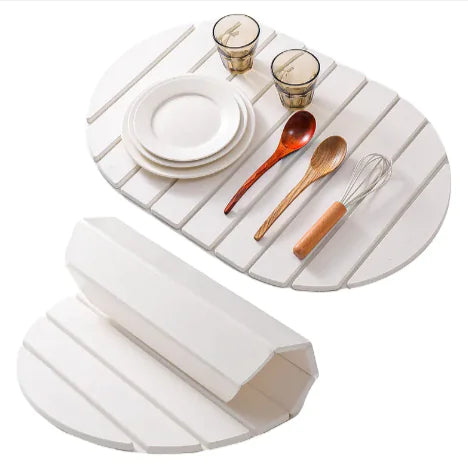 Foldable Diatomite Kitchen Drying Mat